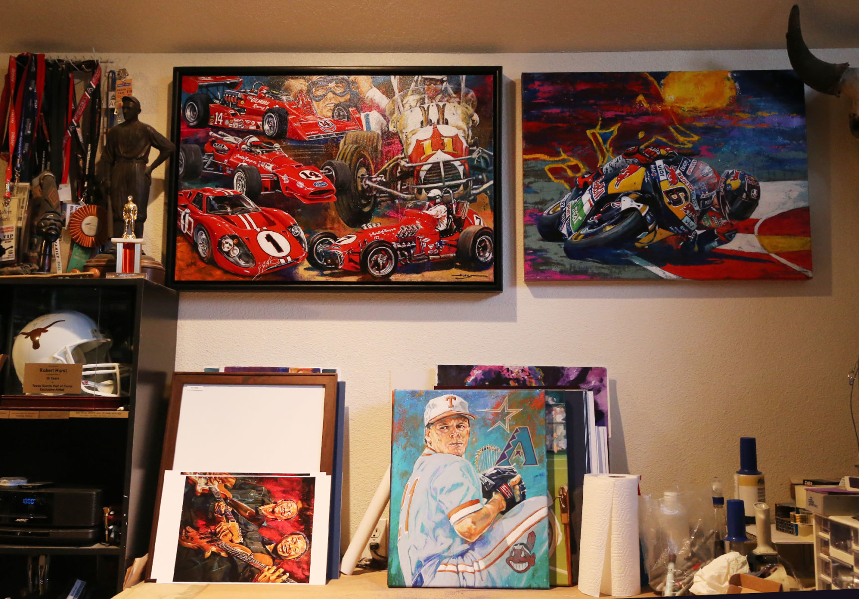 Texas Sports Hall of Fame artist